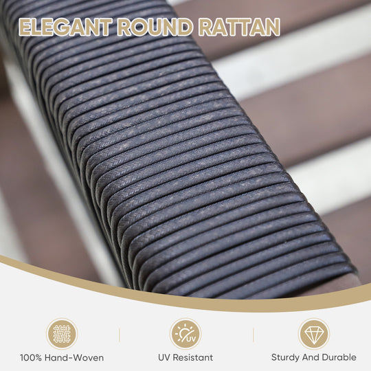 COOS BAY Natural Cedar Wood Patio Chair with Cushions