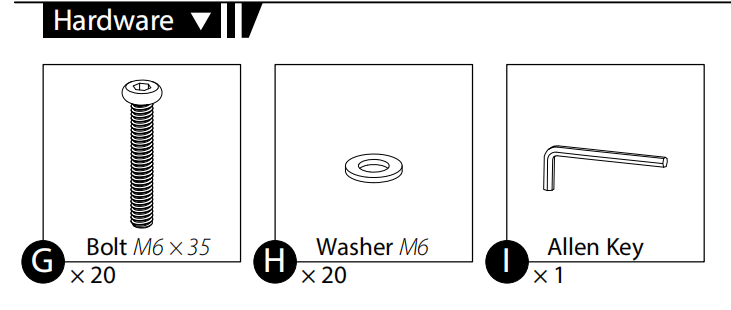 CB-FAK-A-Hardware Kit