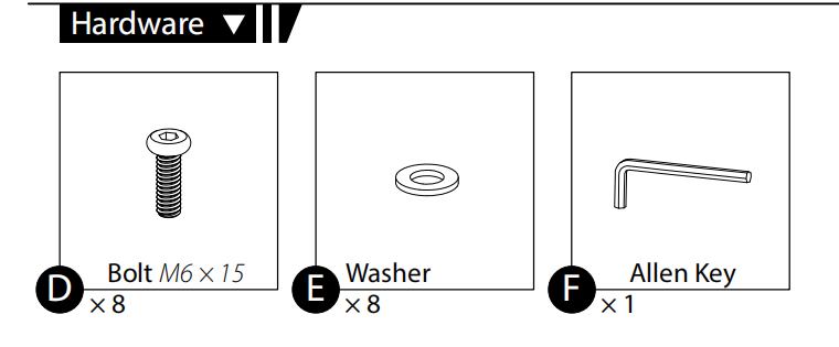 CB-FAK-B-Hardware Kit