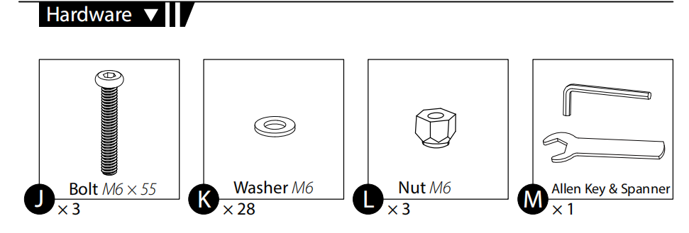 CB-FAK-C-Hardware Kit