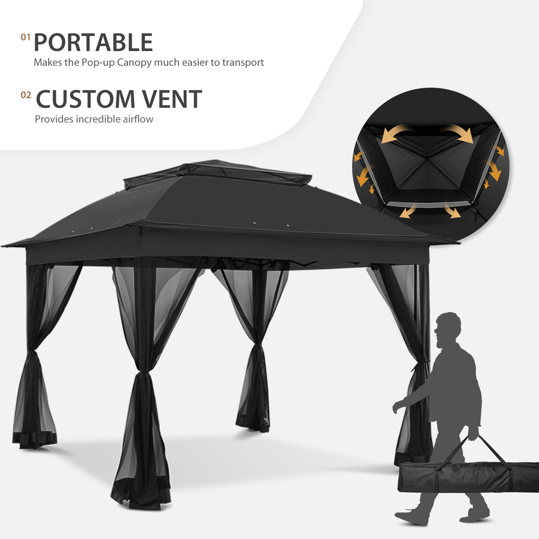 COOS BAY 11x11 Pop-Up Gazebo with Netting