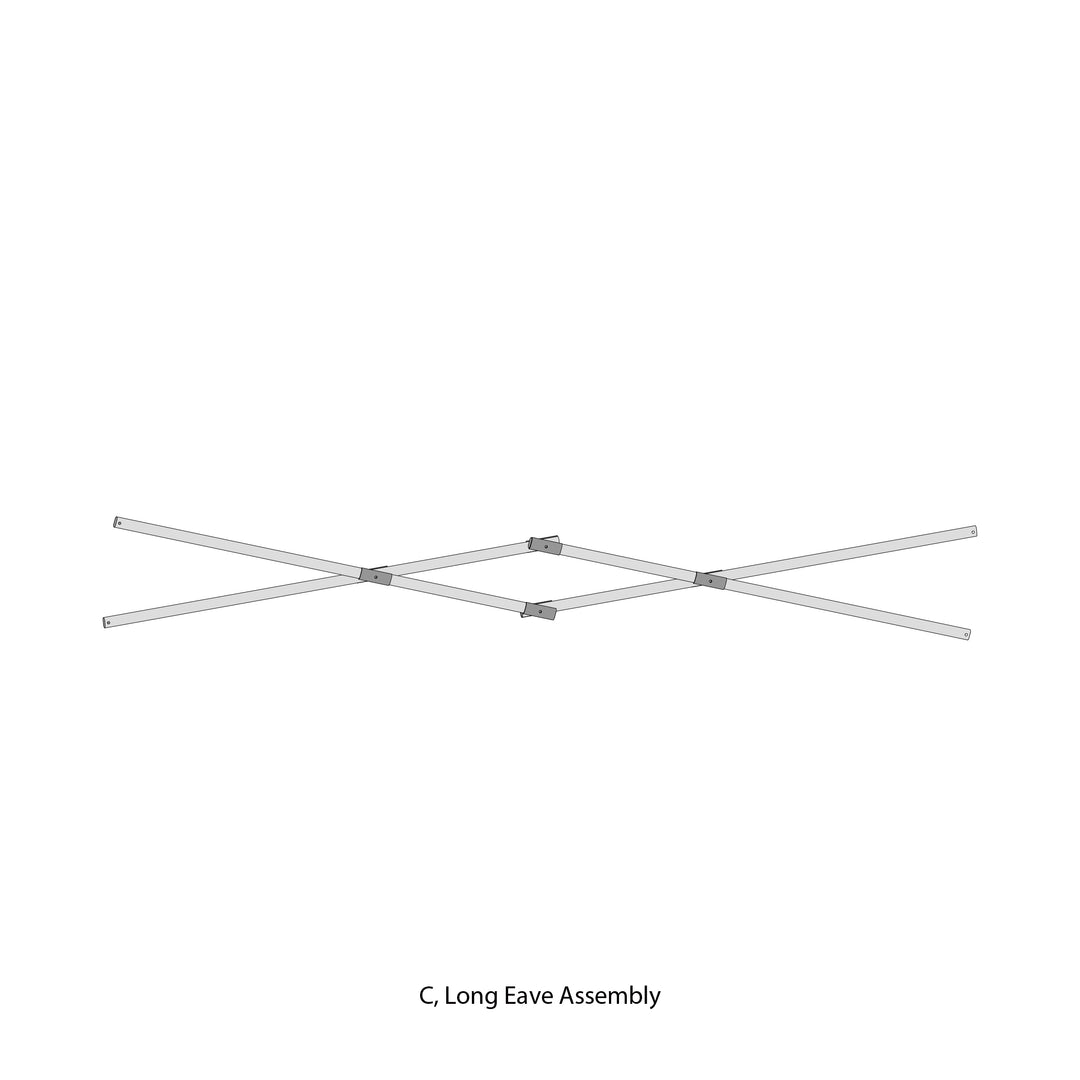 CB40PUBBQ-Part C Long eave assembly