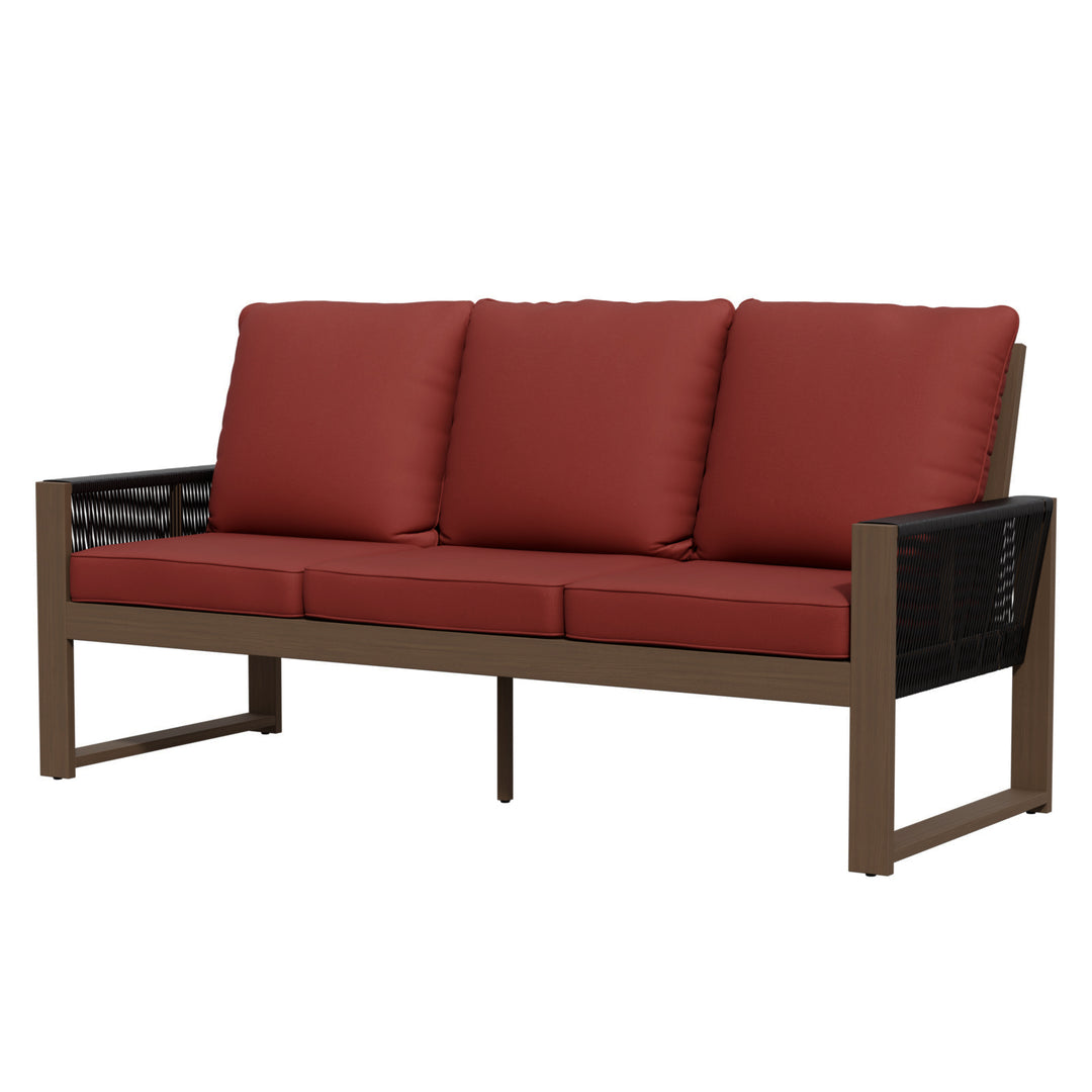 COOS BAY Natural Cedar 3 Seat Couch