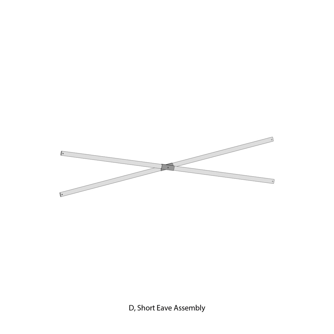 CB40PUBBQ-Part D Short eave assembly
