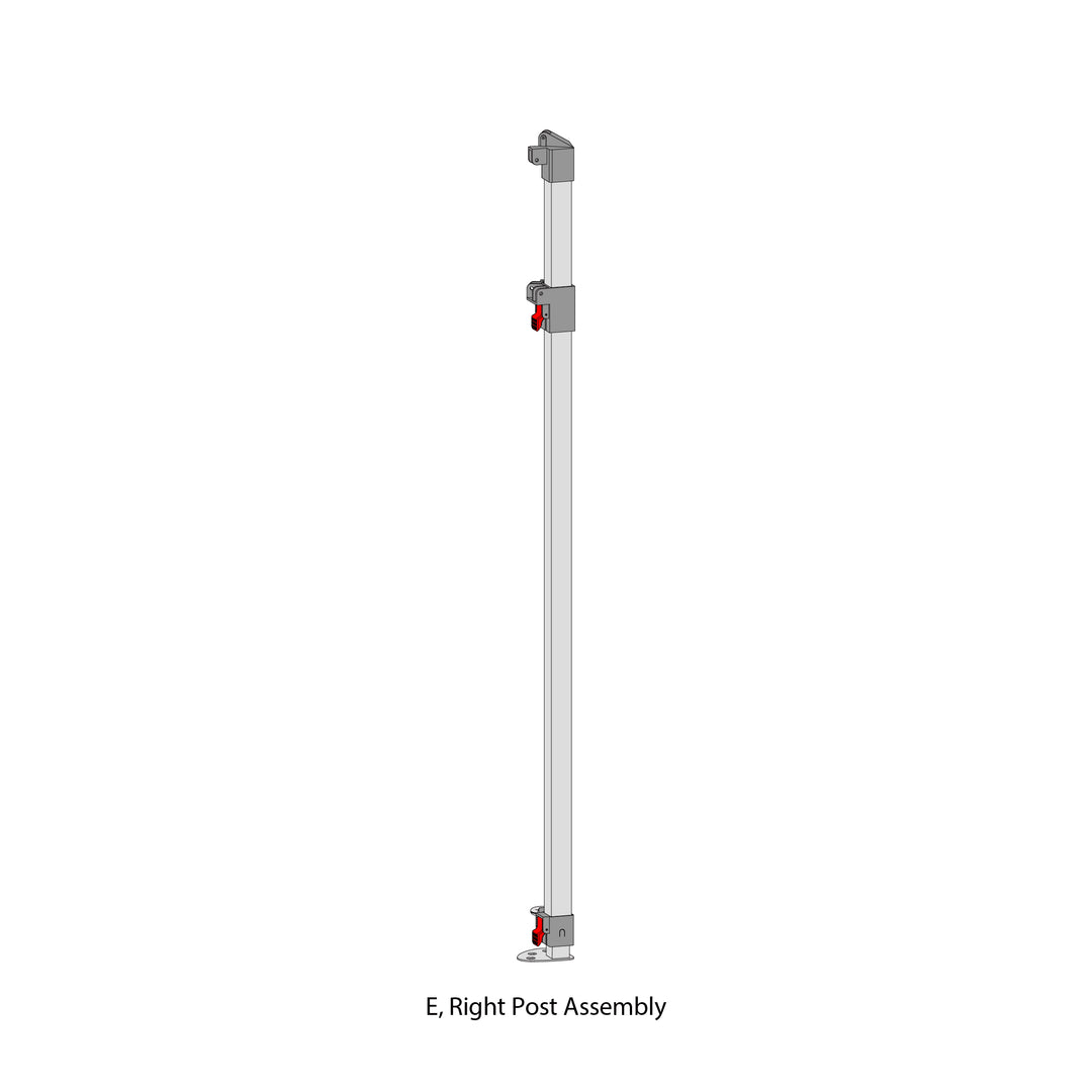 CB40PUBBQ-Part E Right post assembly
