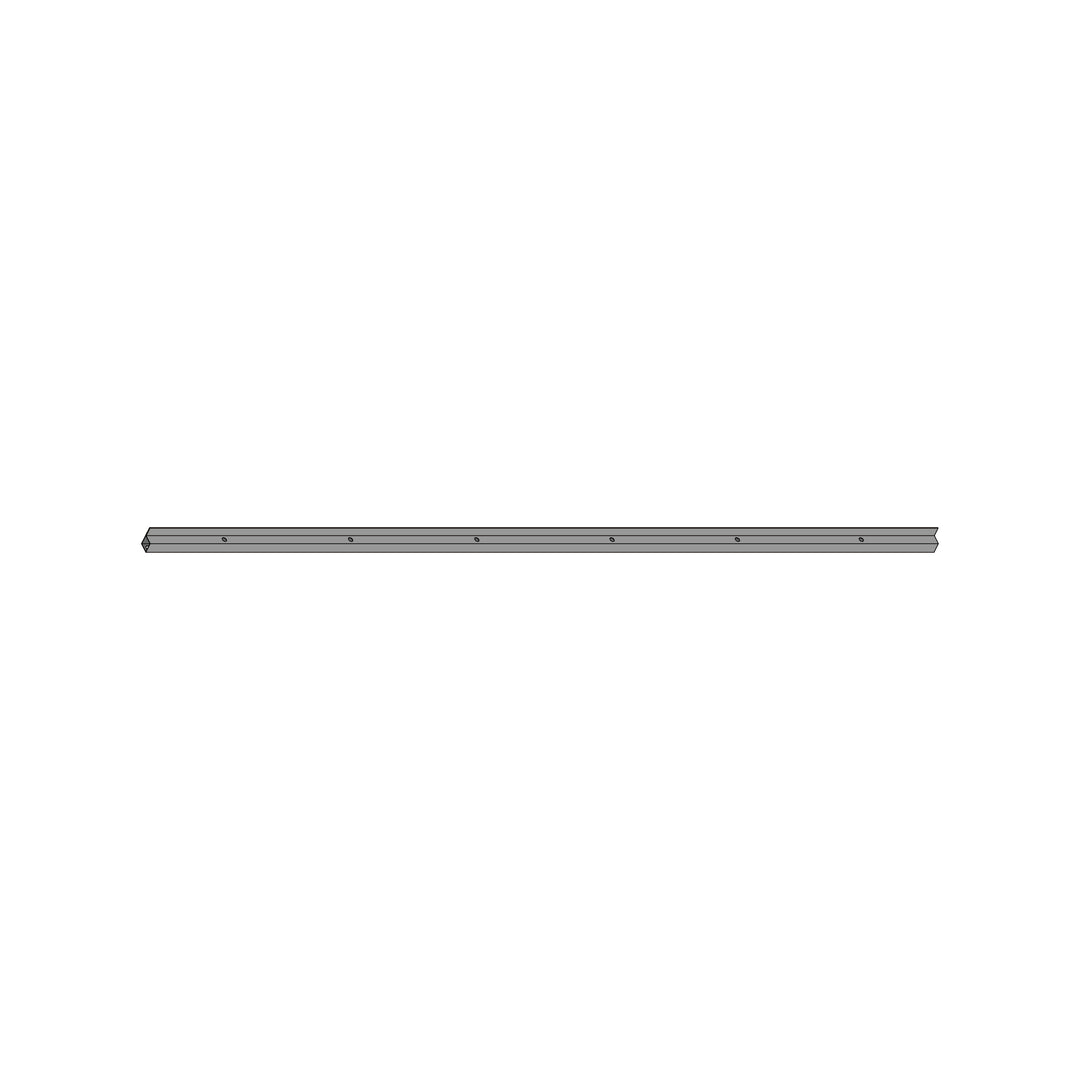GBWD1214-Part K6 Baffle Tube of Top Roof Short Side