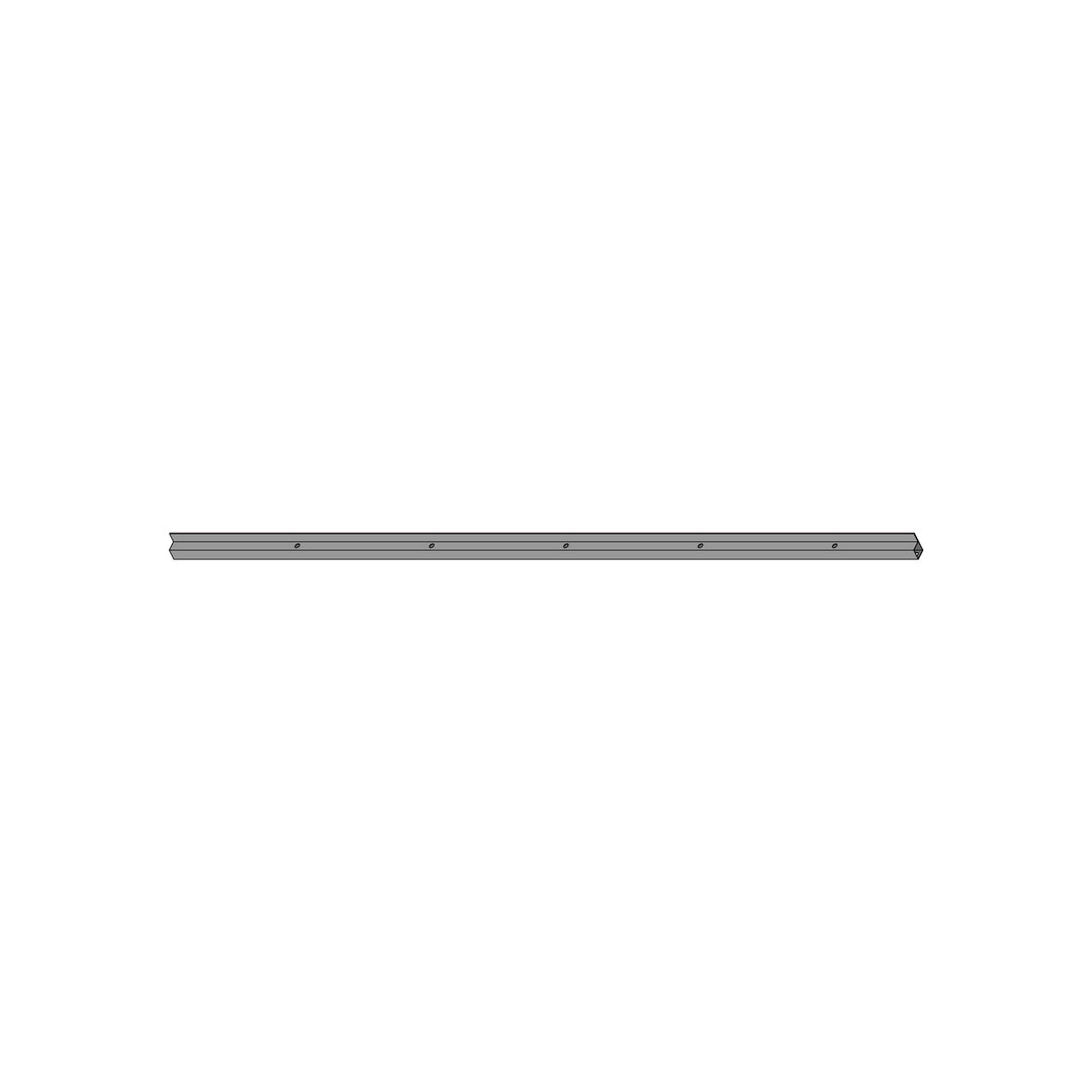 GBWD1214-Part K2 Right Baffle Tube of Big Roof Long Side