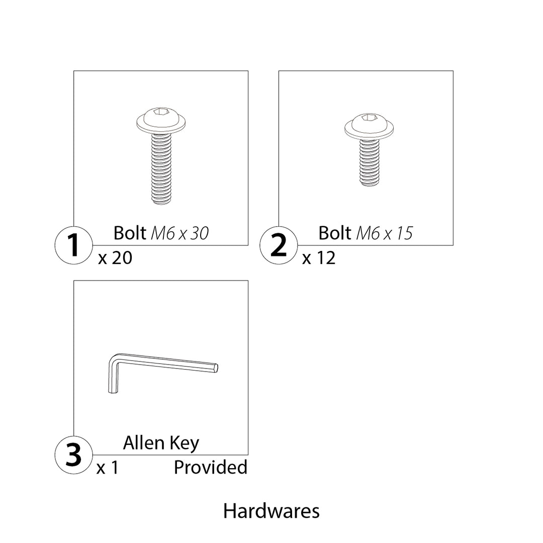 CB-FOH-Hardware Kit