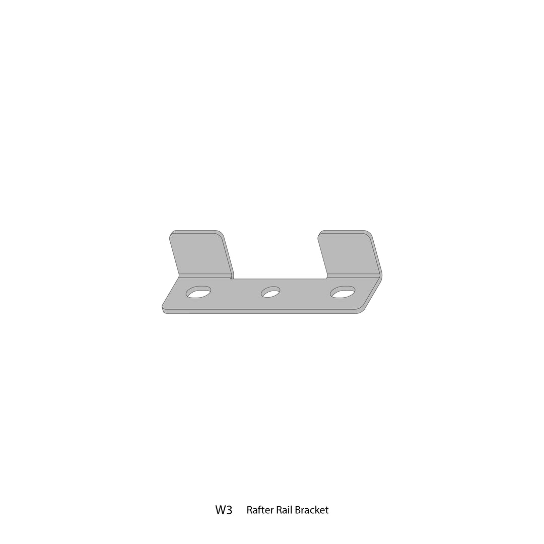 GBW1412-Part W3 Rafter Rail Bracket