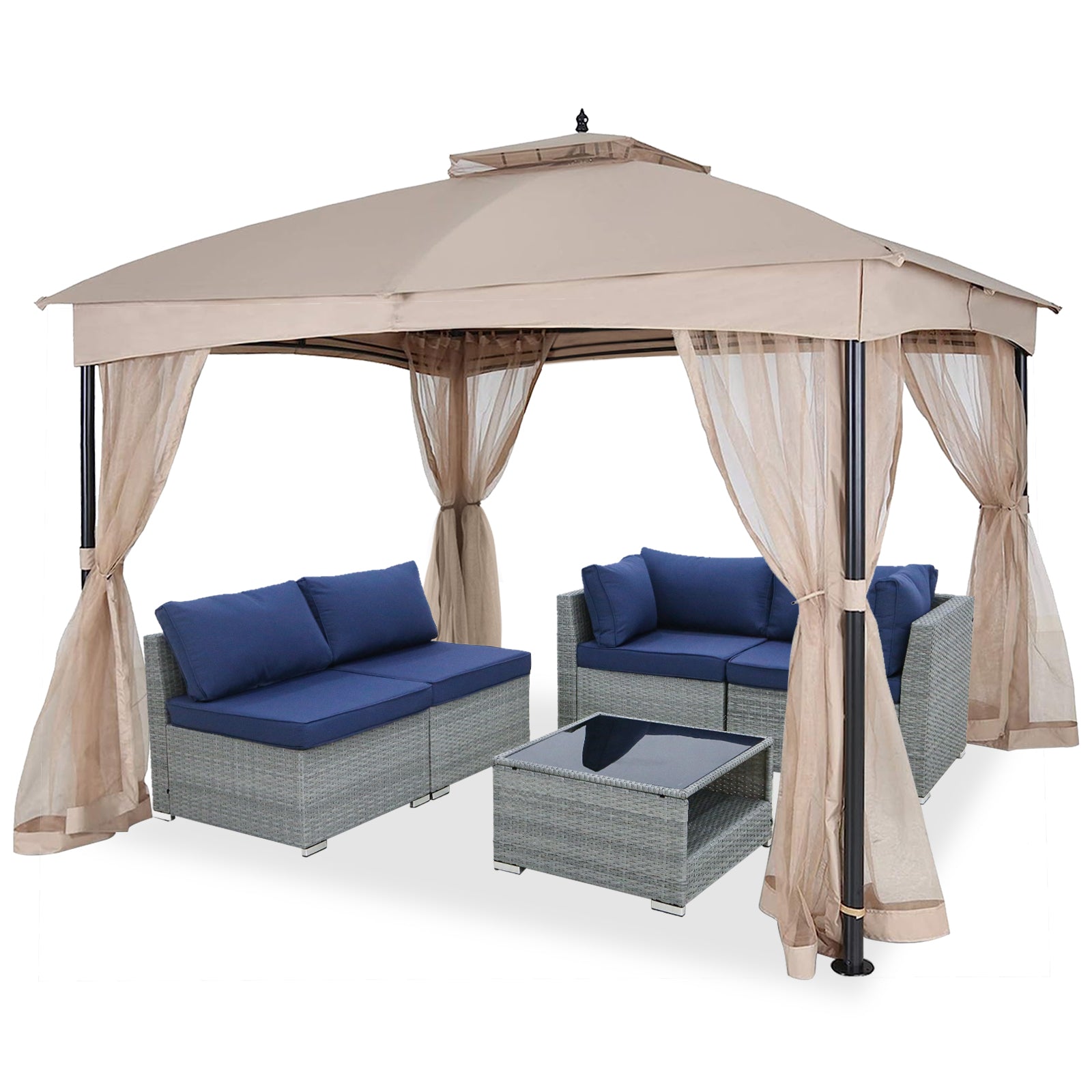 10' x 12' Patio Dome Gazebo_Dome-120MN