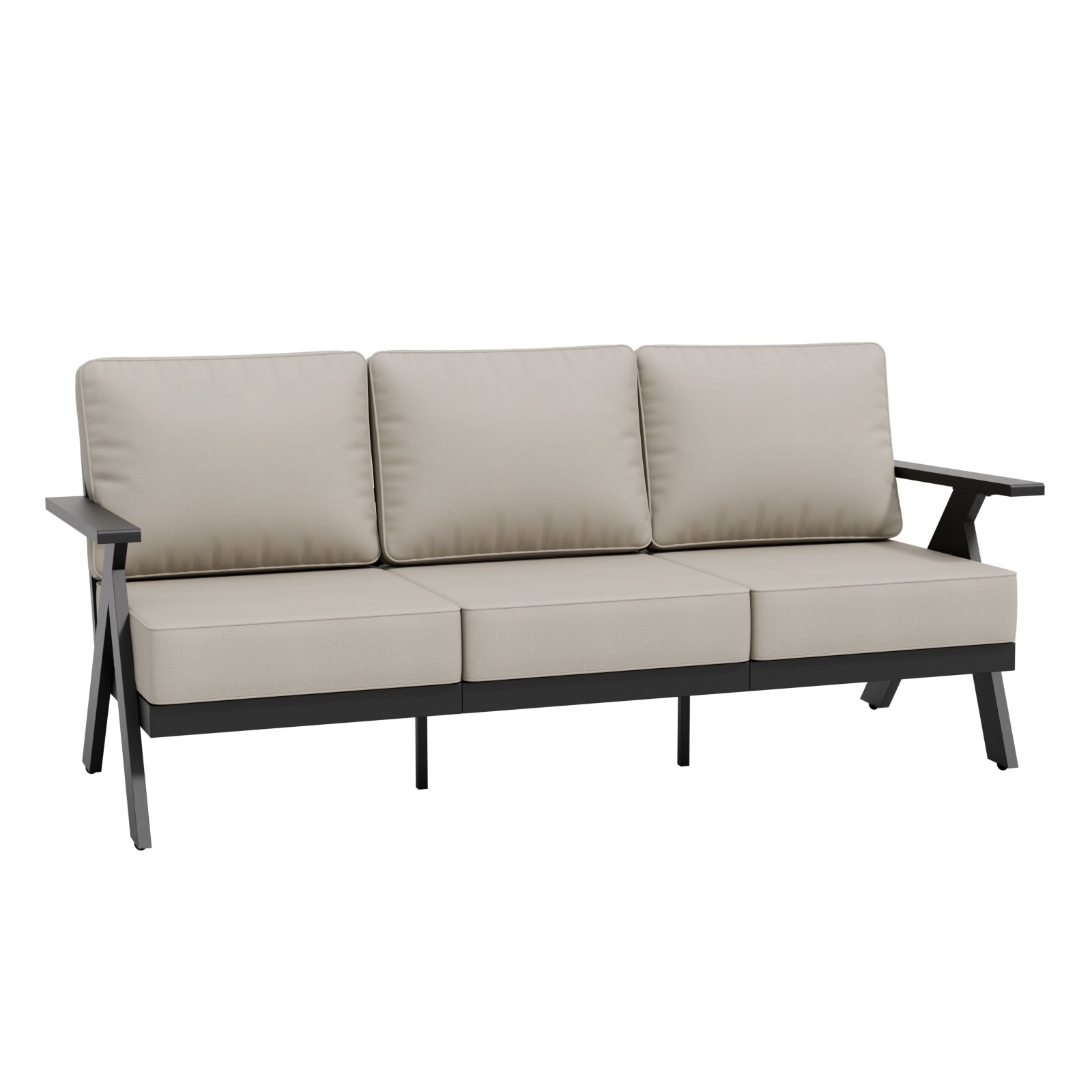 Iron Luxe Modern Outdoor Sofa_FMO-E