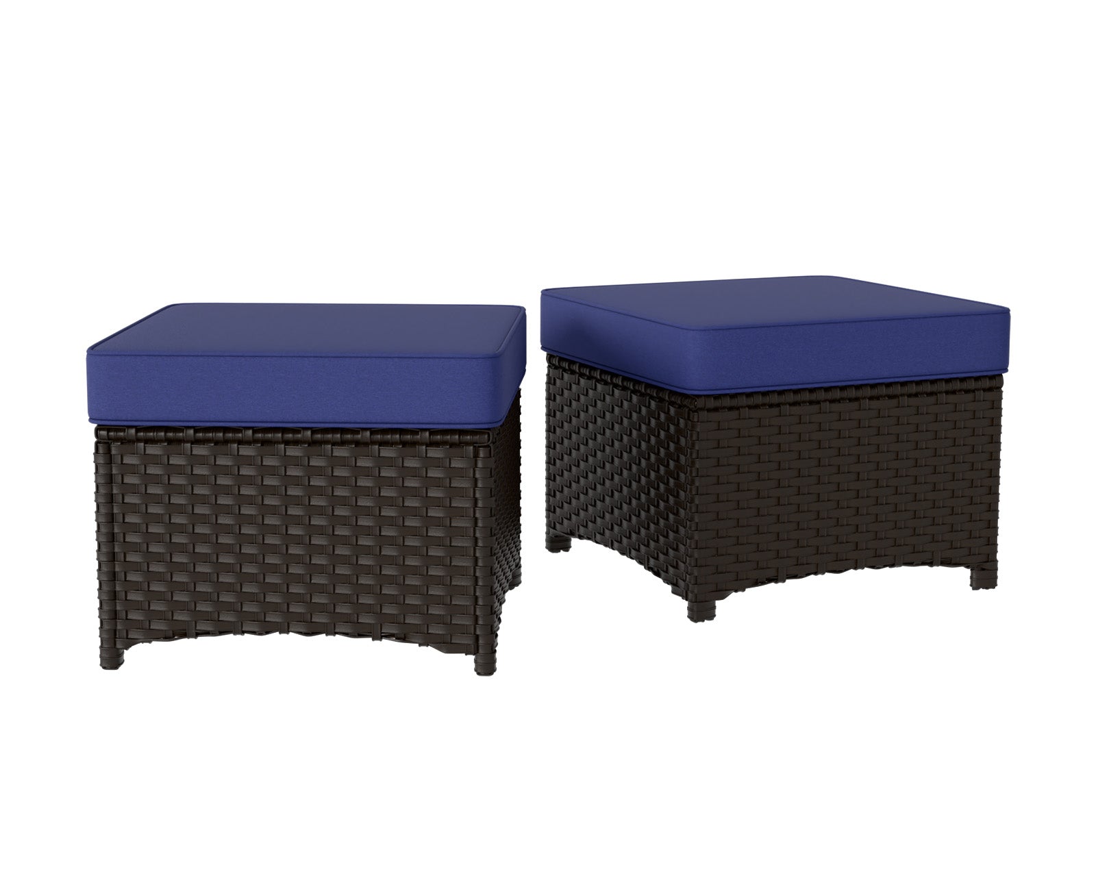 Stone Harbor Outdoor Wicker Ottomans_FHB-A