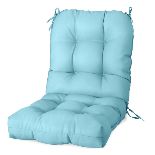 COOS BAY Tufted High Back Chair Cushions, 42x21 Inch, 1 Pack