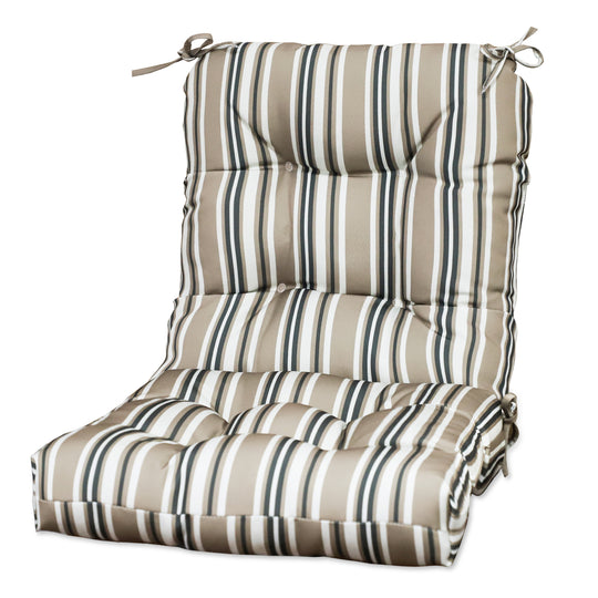 COOS BAY Tufted High Back Chair Cushions, 42x21 Inch, 1 Pack
