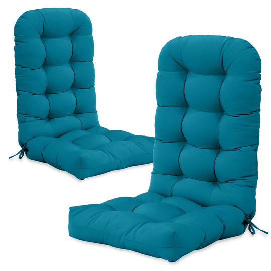 COOS BAY High Back Adirondack Chair Cushions, 49x20x5, Set of 2