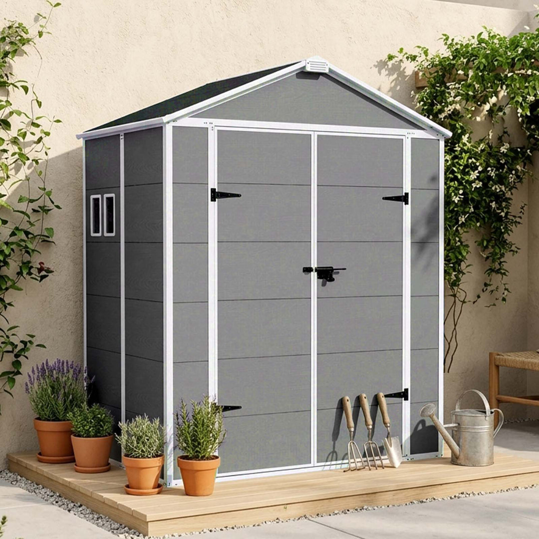 COOS BAY 5x3/6x4/8x6/8x8 Outdoor Storage Shed