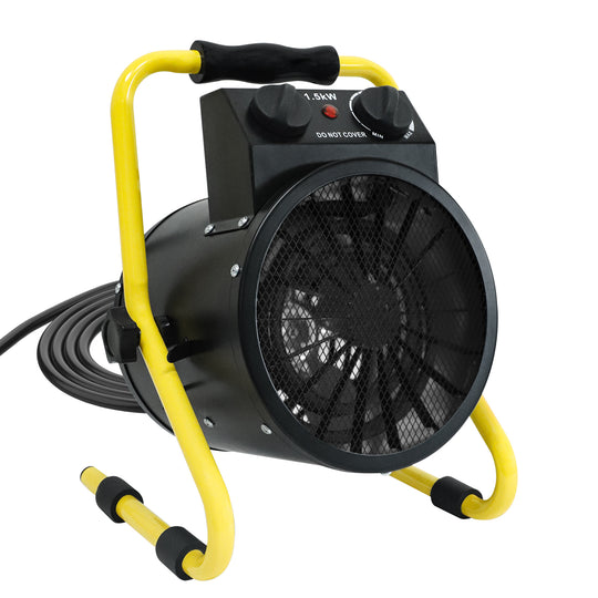 COOS BAY 1500W Radiant Spot Heater, 1/2 Pack, Black