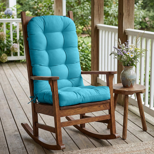 COOS BAY High Back Adirondack Chair Cushions, 49x20x5, Set of 2