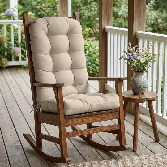 COOS BAY High Back Adirondack Chair Cushions, 49x20x5, Set of 2