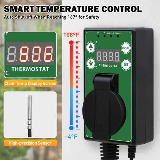 COOS BAY Digital Thermostat Controller