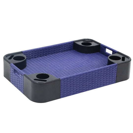 COOS BAY 35''x24'' Rectangular Floating Drink Holder for Pool and Hot Hub