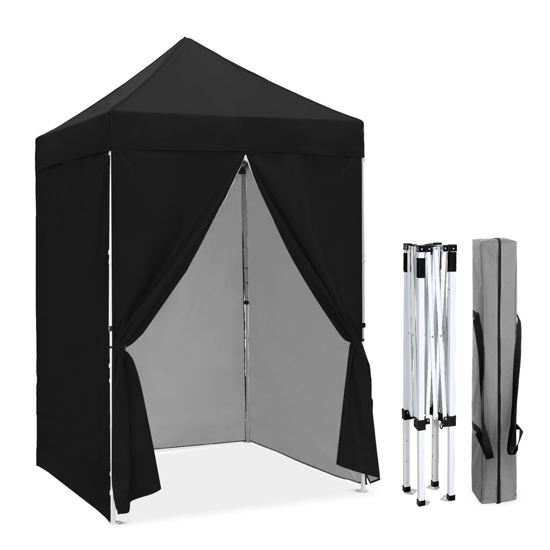tent 5x5 COOS BAY Pop Up Canopy Tent 5x5 with Four Side Walls
