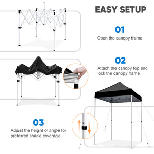 COOS BAY 5x5 Portable Instant Canopy Tent