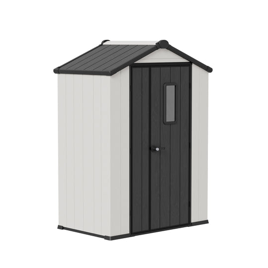 COOS BAY 8x6/8x8/5x3/6x4 Outdoor Storage Shed with Floor, Lockable Doors