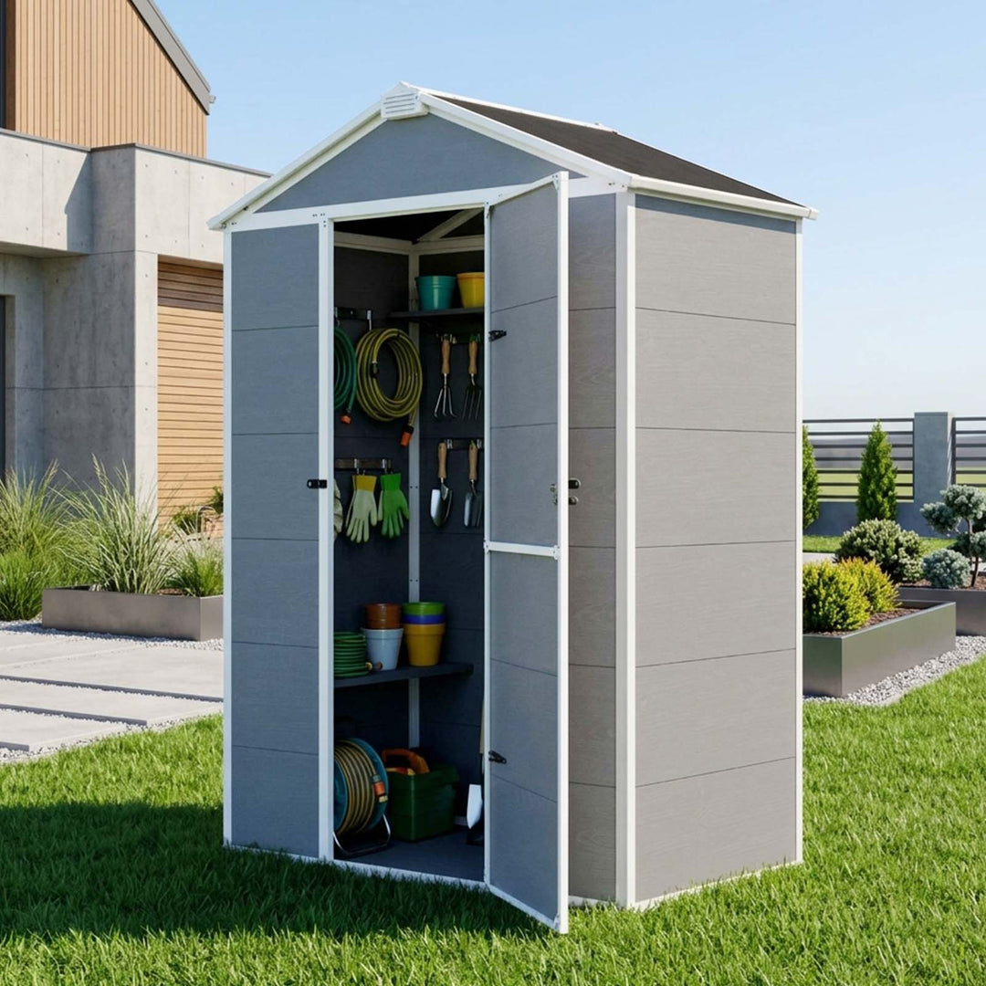 COOS BAY 5x3/6x4/8x6/8x8 Outdoor Storage Shed