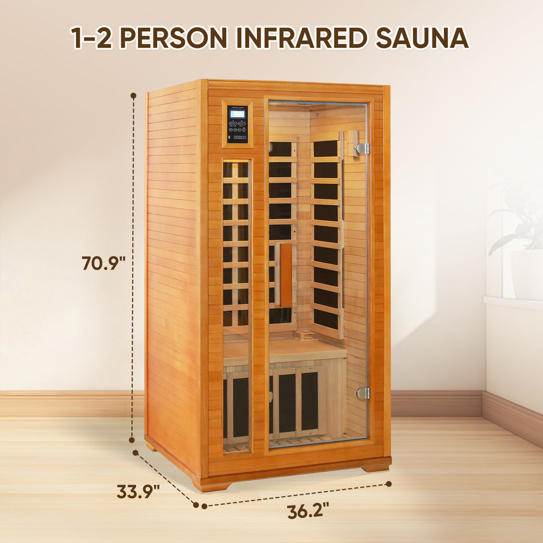 COOS BAY 1-2/2 Person Far Infrared Sauna