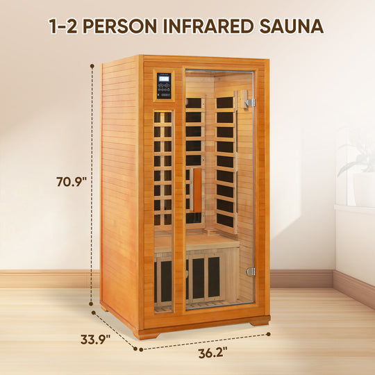 COOS BAY 1-2/2 Person Far Infrared Sauna