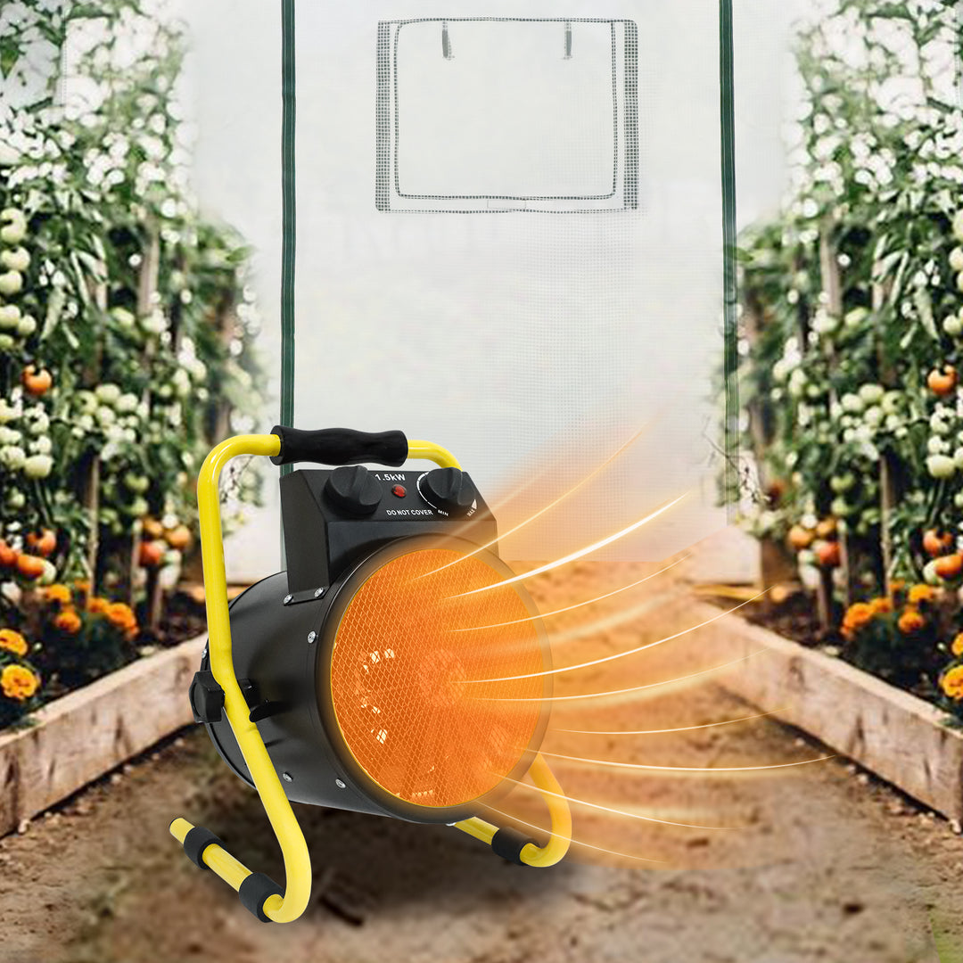 COOS BAY 1500W Portable Electric Space Heater, 1/2 Pack, Black