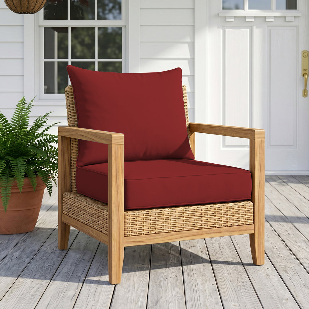 COOS BAY Deep Seat Patio Chair Cushions, 1 Pack
