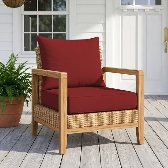 COOS BAY Deep Seat Patio Chair Cushions, 1 Pack