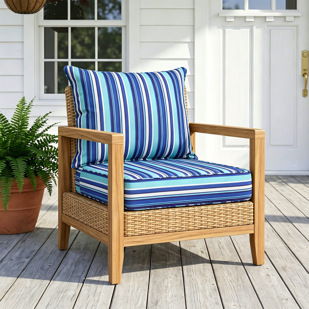 COOS BAY Deep Seat Patio Chair Cushions, 1 Pack