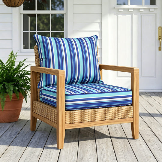 COOS BAY Deep Seat Patio Chair Cushions, 1 Pack