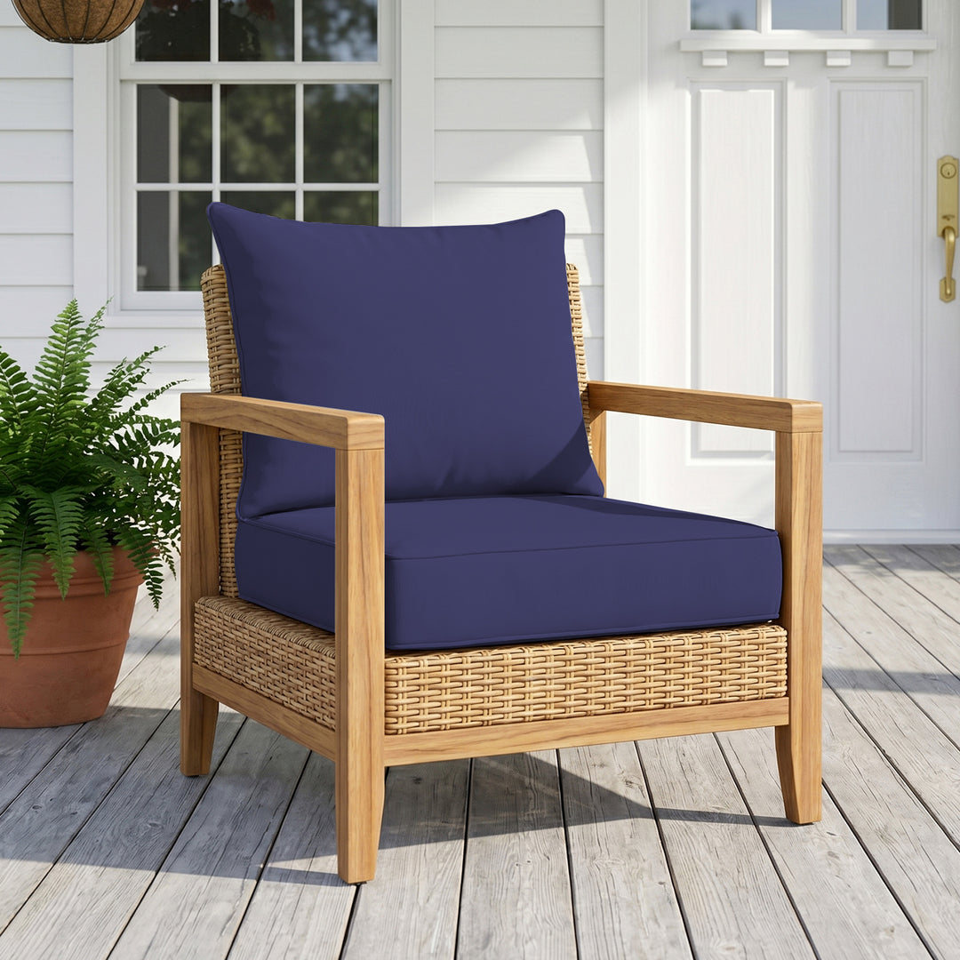 COOS BAY Deep Seat Patio Chair Cushions, 1 Pack