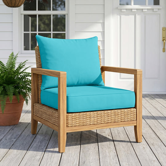 COOS BAY Deep Seat Patio Chair Cushions, 1 Pack