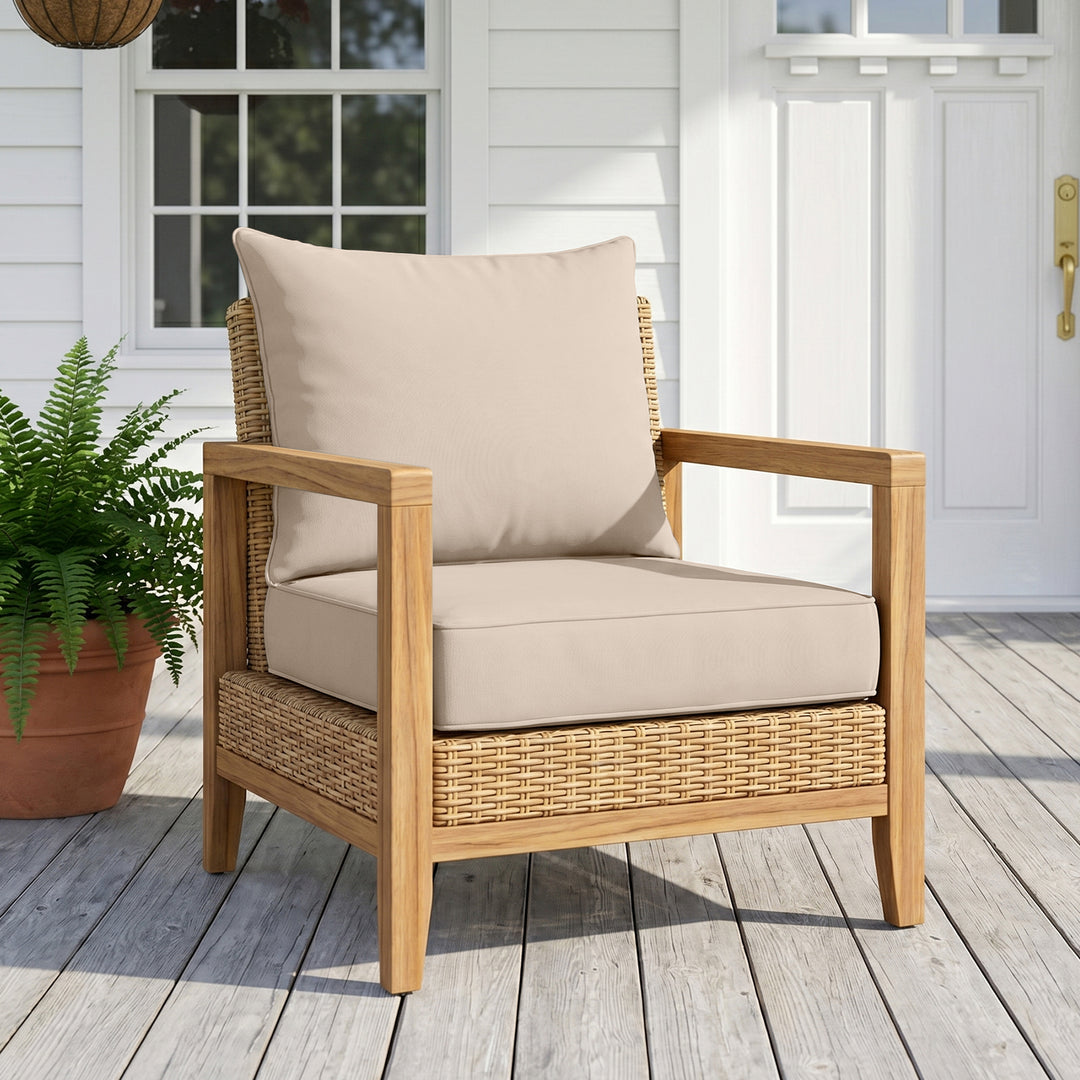 COOS BAY Deep Seat Patio Chair Cushions, 1 Pack