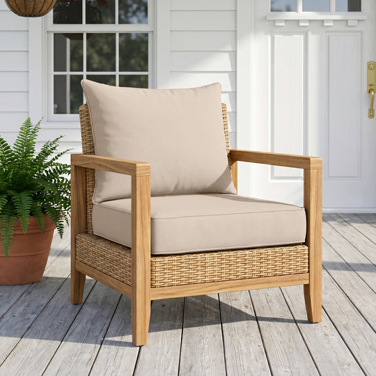 COOS BAY Deep Seat Patio Chair Cushions, 1 Pack