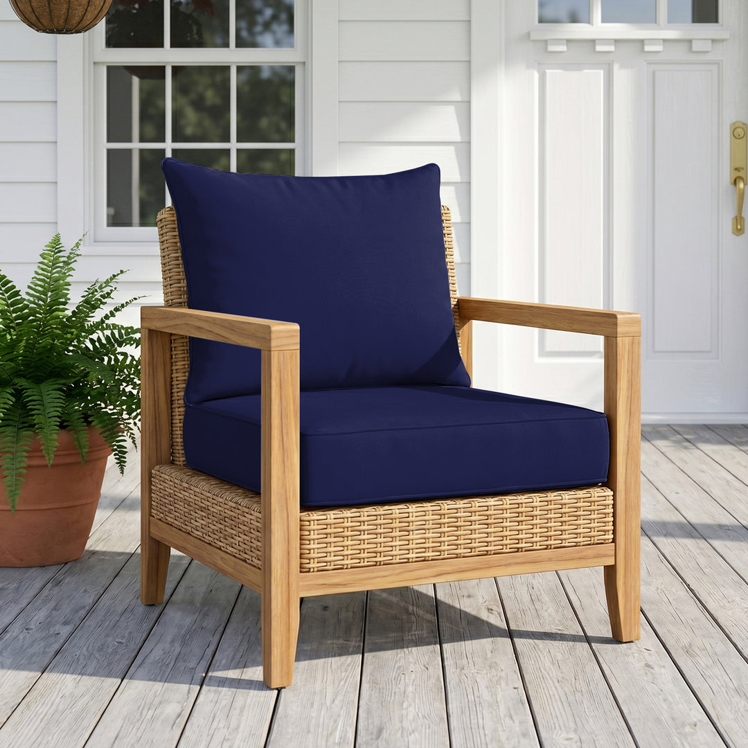 COOS BAY Deep Seat Patio Chair Cushions, 1 Pack