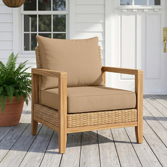 COOS BAY Deep Seat Patio Chair Cushions, 1 Pack