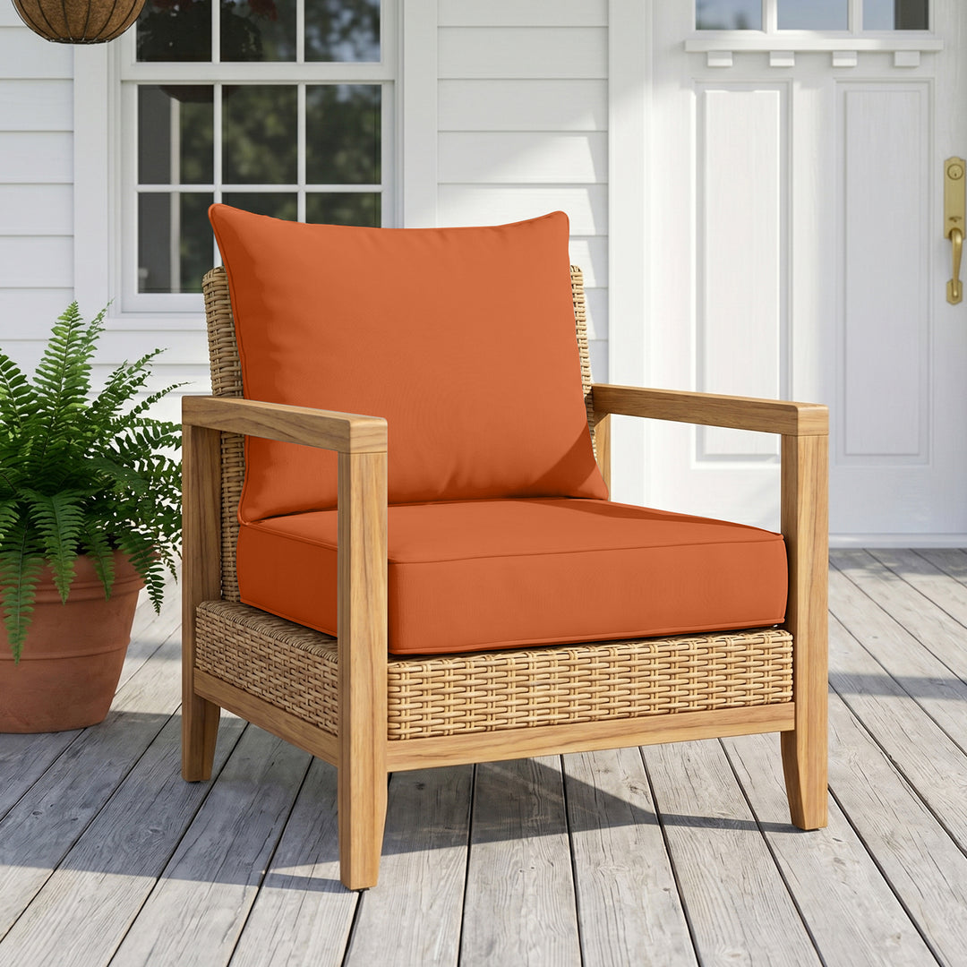 COOS BAY Deep Seat Patio Chair Cushions, 1 Pack