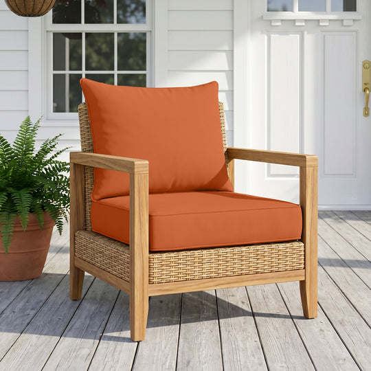 COOS BAY Deep Seat Patio Chair Cushions, 1 Pack