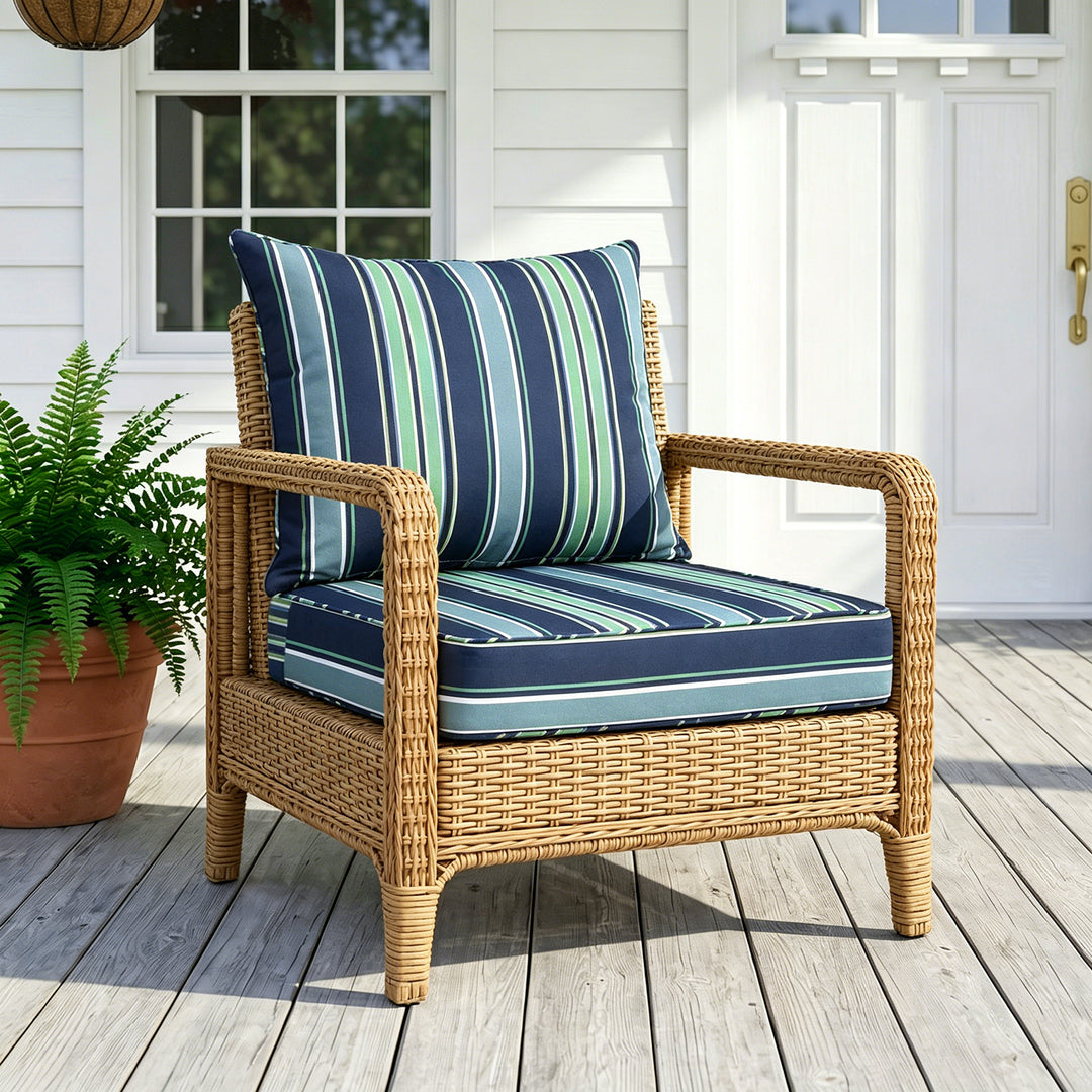 COOS BAY Deep Seat Patio Chair Cushions, 1 Pack