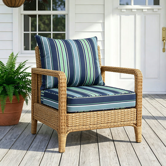 COOS BAY Deep Seat Patio Chair Cushions, 1 Pack