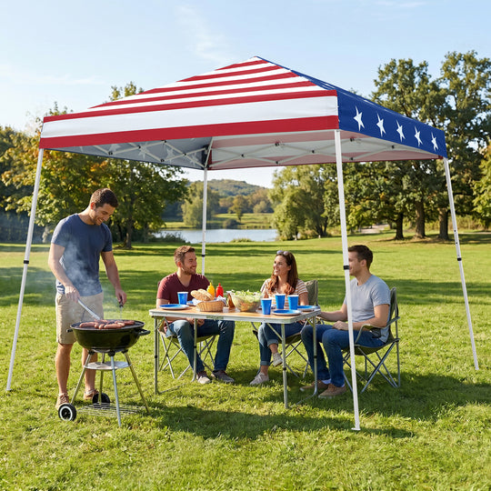 10x10 Pop Up Canopy Tent , 10x10 Base 8x8 Top