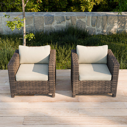 COOS BAY Lanai Chic Outdoor Chair, Set of 1, 2, 4