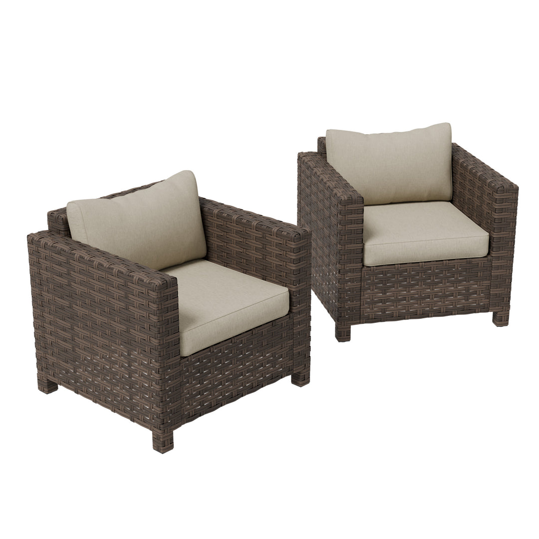 COOS BAY Lanai Chic Outdoor Chair, Set of 1, 2, 4