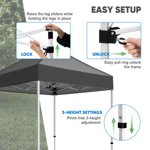 COOS BAY 5x5 Portable Instant Canopy Tent